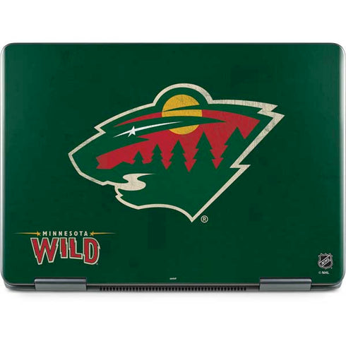 NHL Minnesota Wild Distressed Notebook 9 Pro 13in (2017) Skin